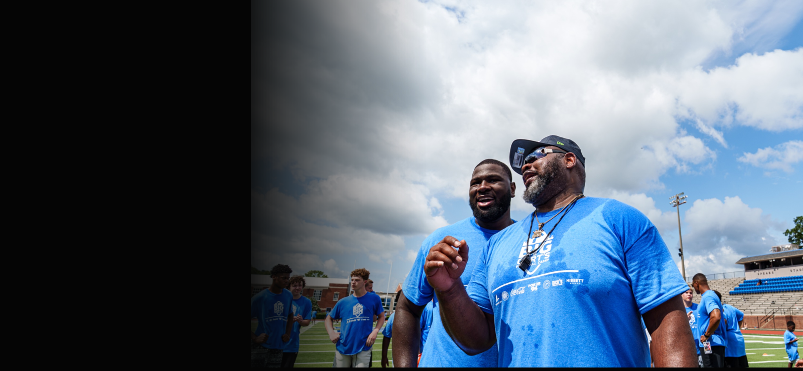 Big Man U athletes and OL/DL Training
